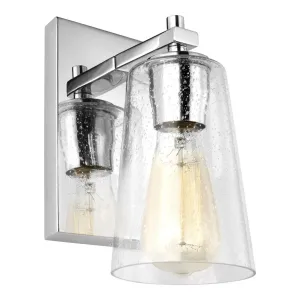 Mercer 9 in. Armed Sconce Chrome Finish