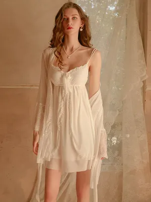 Mesh Spaghetti Strap Mini Dress