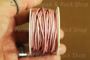 Metallic Mystic Pink Leather