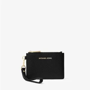 Michael Michael Kors Leather Coin Wallet, black