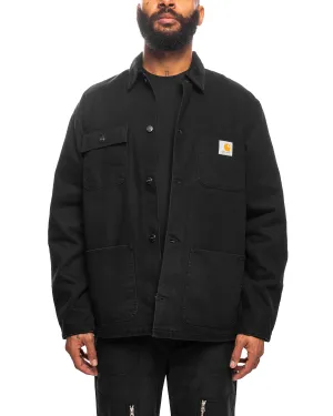 Michigan Coat Black/Black (Heavy Stone Wash)