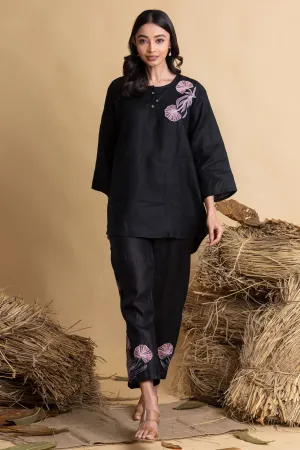 Midnight bloom co-ord