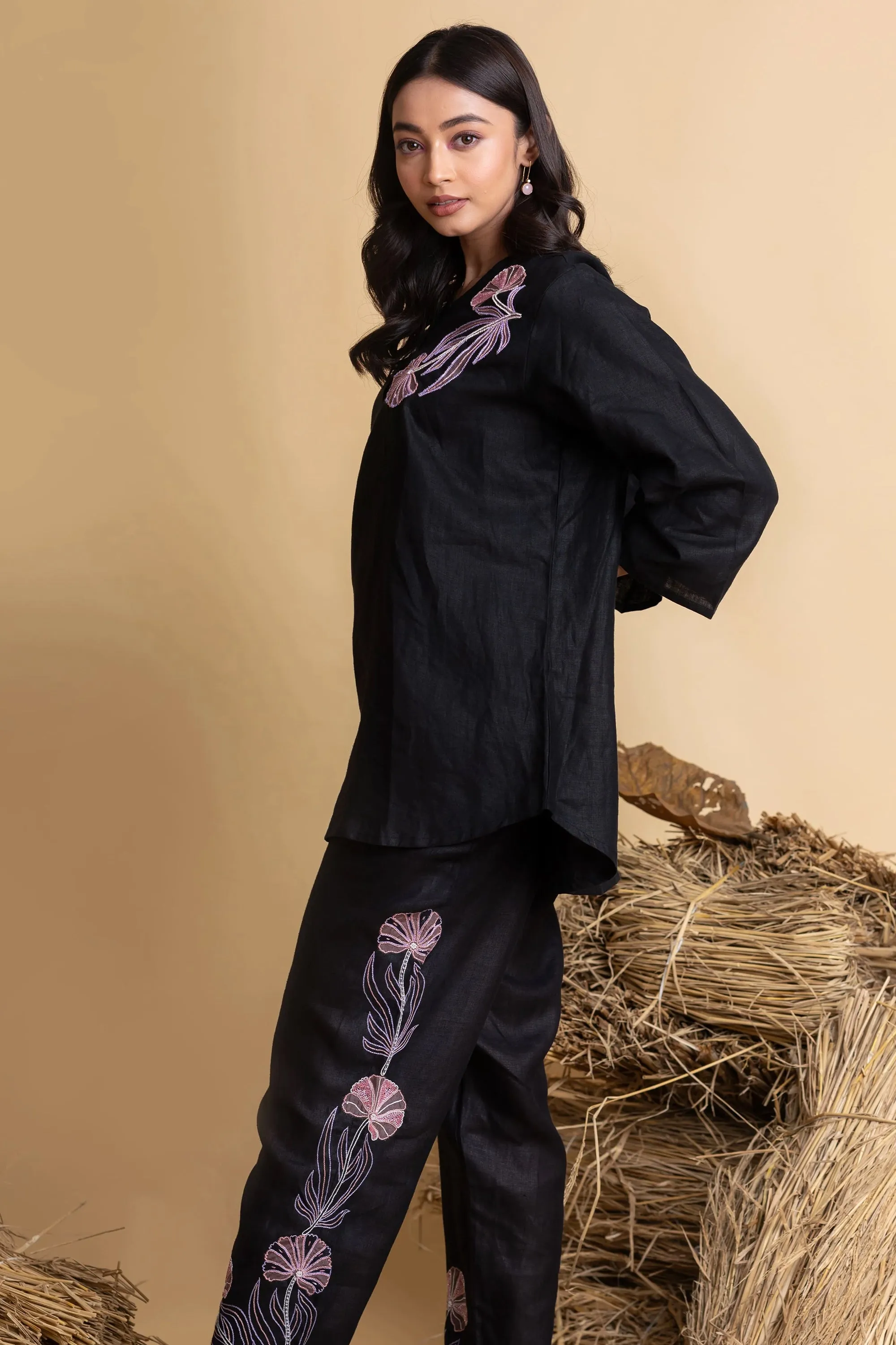 Midnight bloom co-ord
