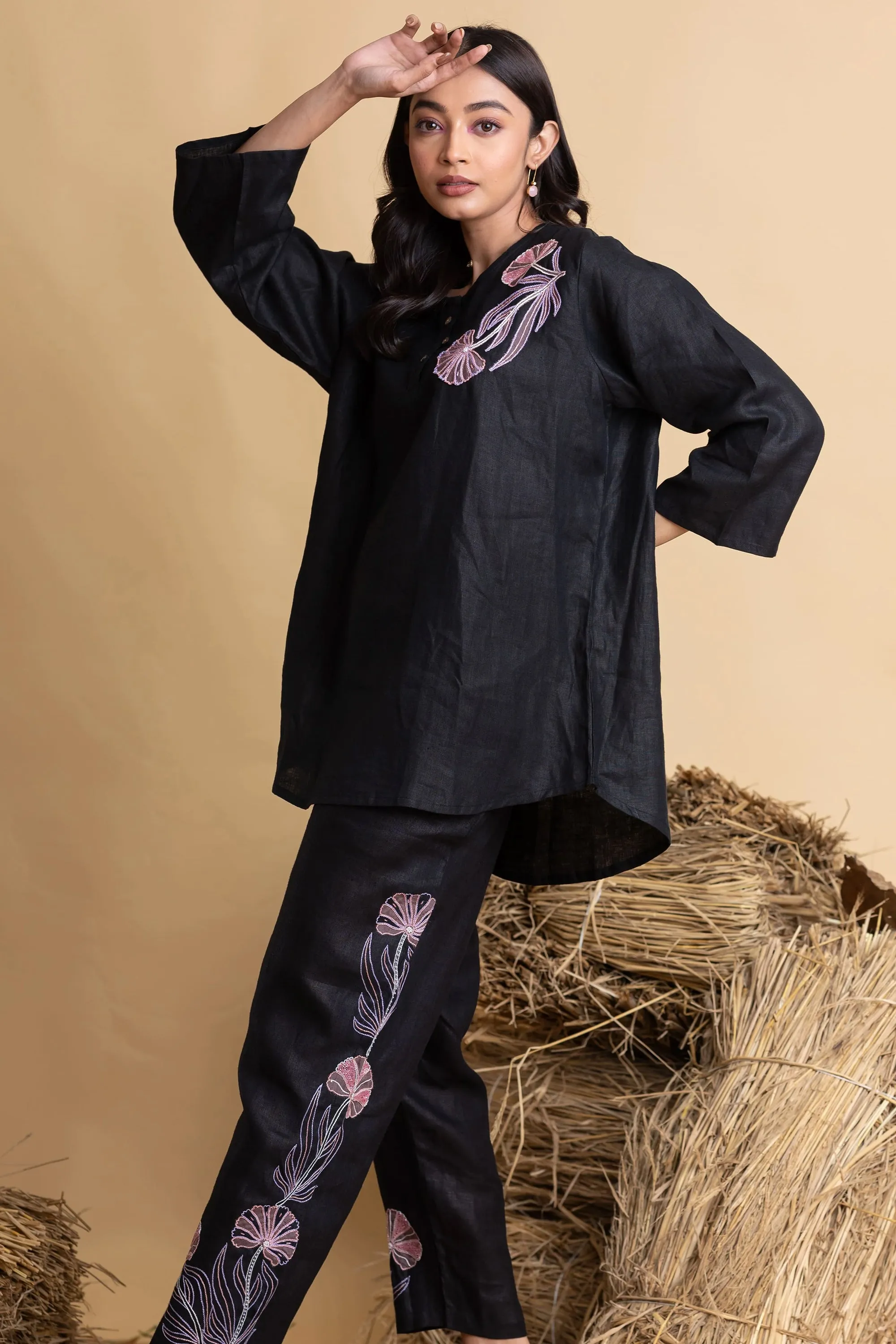 Midnight bloom co-ord