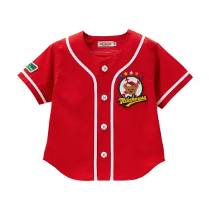 MIKI HOUSE Bear Baseball Jersey