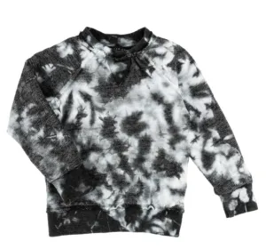 Miki Miette - Boys Iggy Tie Dye Pullover in Bandit