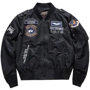 Military Motorcycle Bomber Jacket