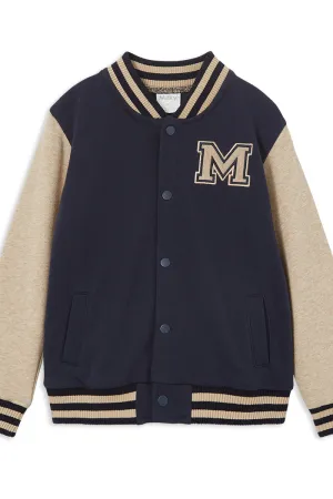 MILKY VARSITY JACKET