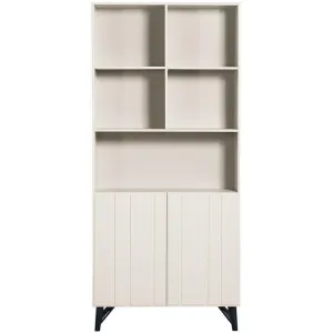 Miller Dust Pine Wood 2 Doors Cabinet