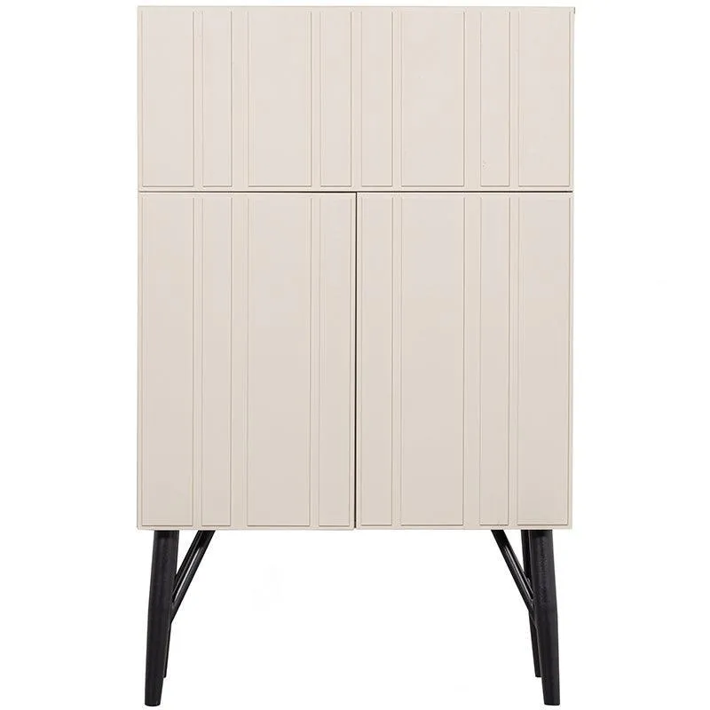 Miller Dust Pine Wood Bar Cabinet