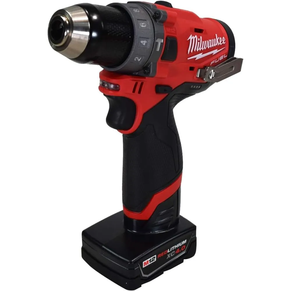 Milwaukee 2504-21XCC M12 Fuel Hammer Drill XC Kit