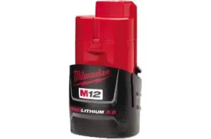 Milwaukee 48-59-1812 M12 REDLITHIUM™ 2.0 Compact Battery Pack