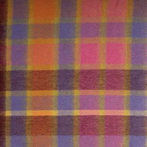 Mini Me Children’s Cape Edinburgh Lambswool Artillery Check Orange