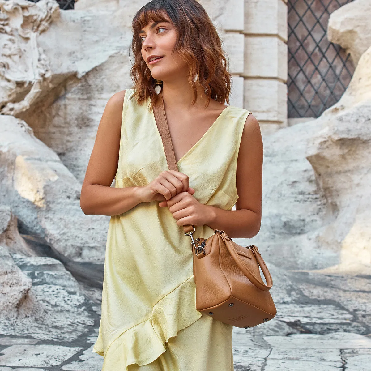 Mini Mountains Bag - Tan
