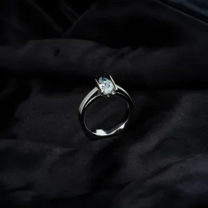 Minimalist CZ Band Ring