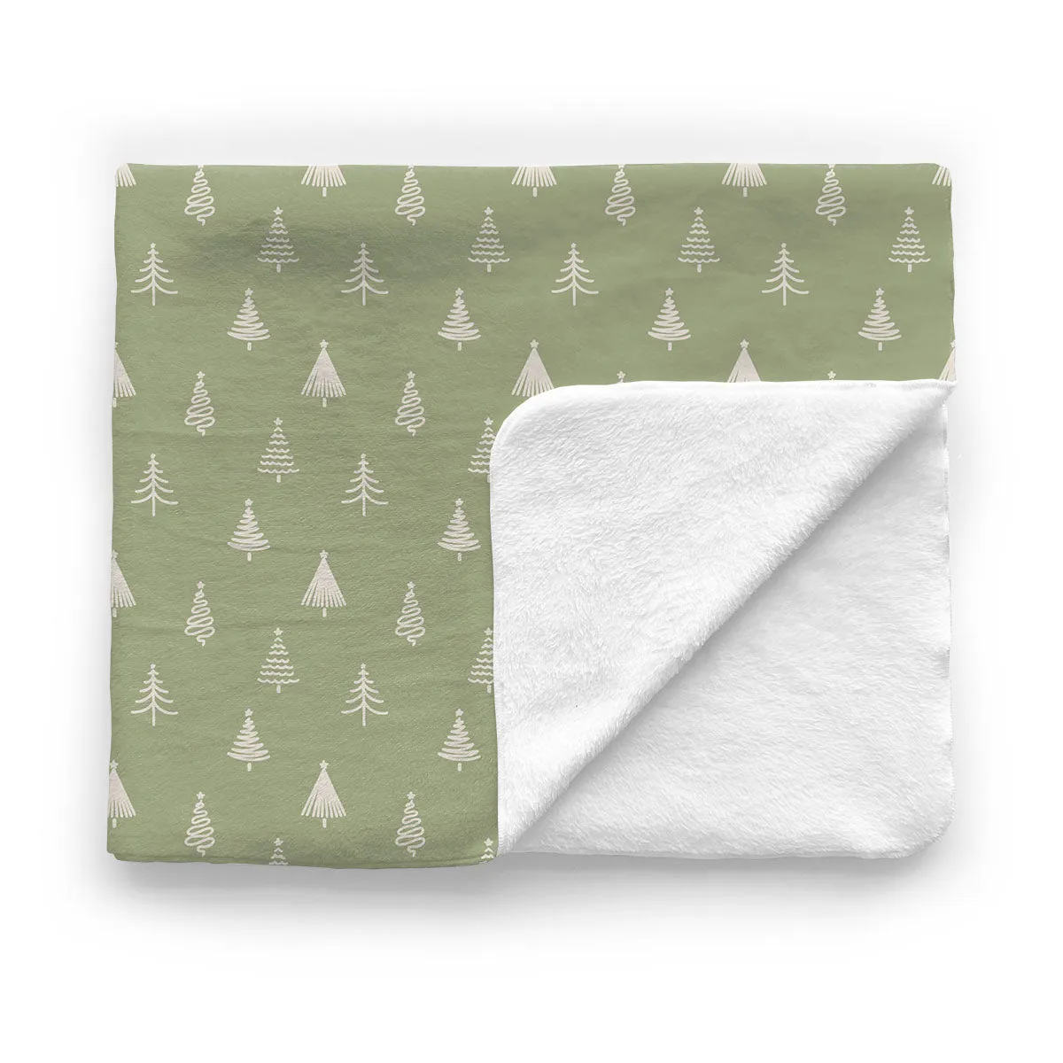 Minky Blanket | Silent Night Spruces
