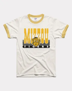 Missouri Tigers 70s White & Butter Unisex Ringer