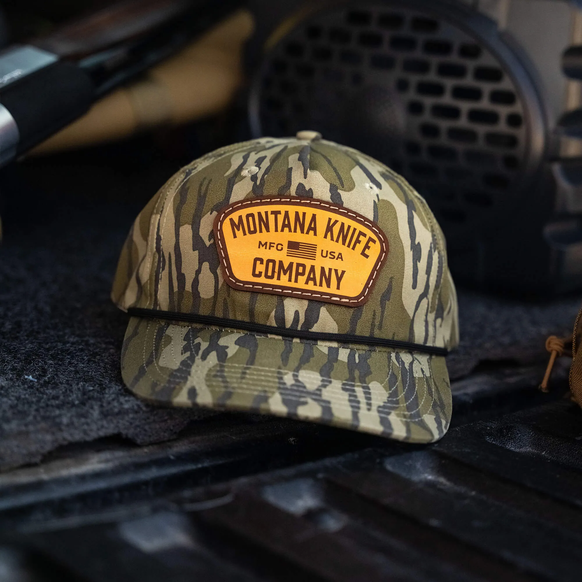 MKC X MOSSY OAK ROPE HAT