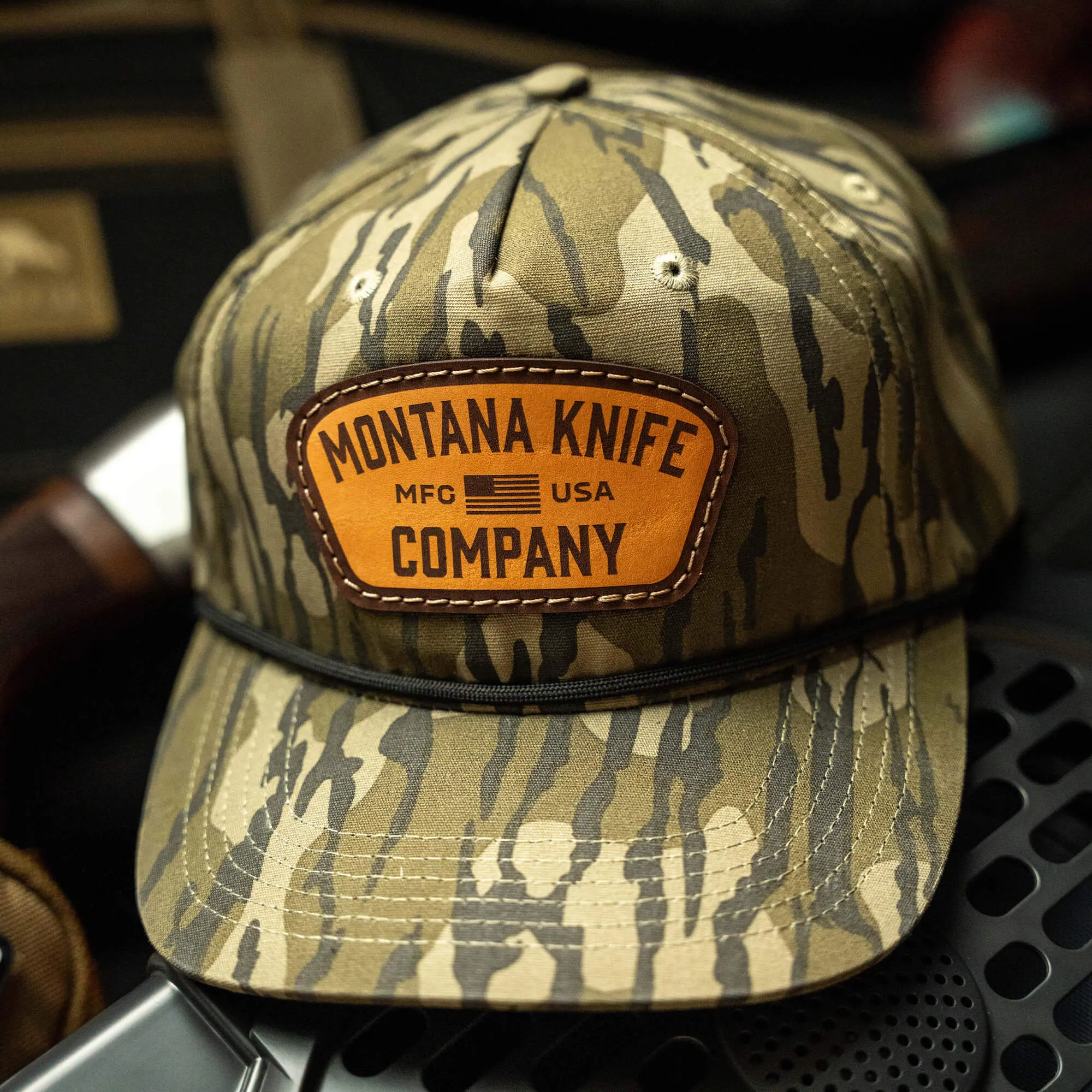 MKC X MOSSY OAK ROPE HAT
