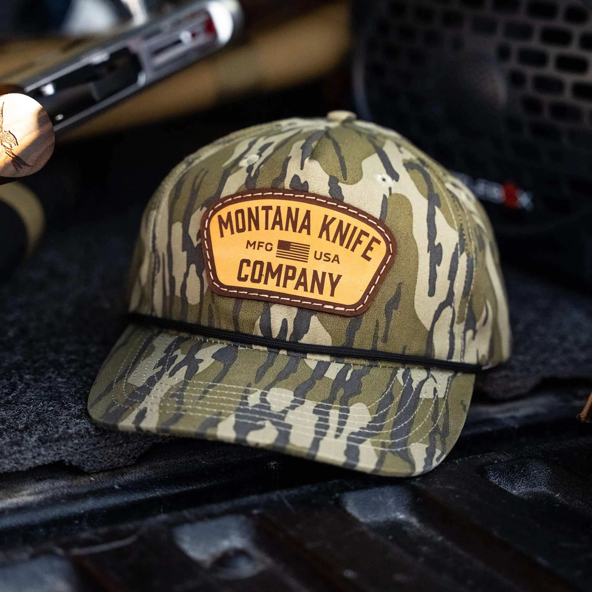 MKC X MOSSY OAK ROPE HAT