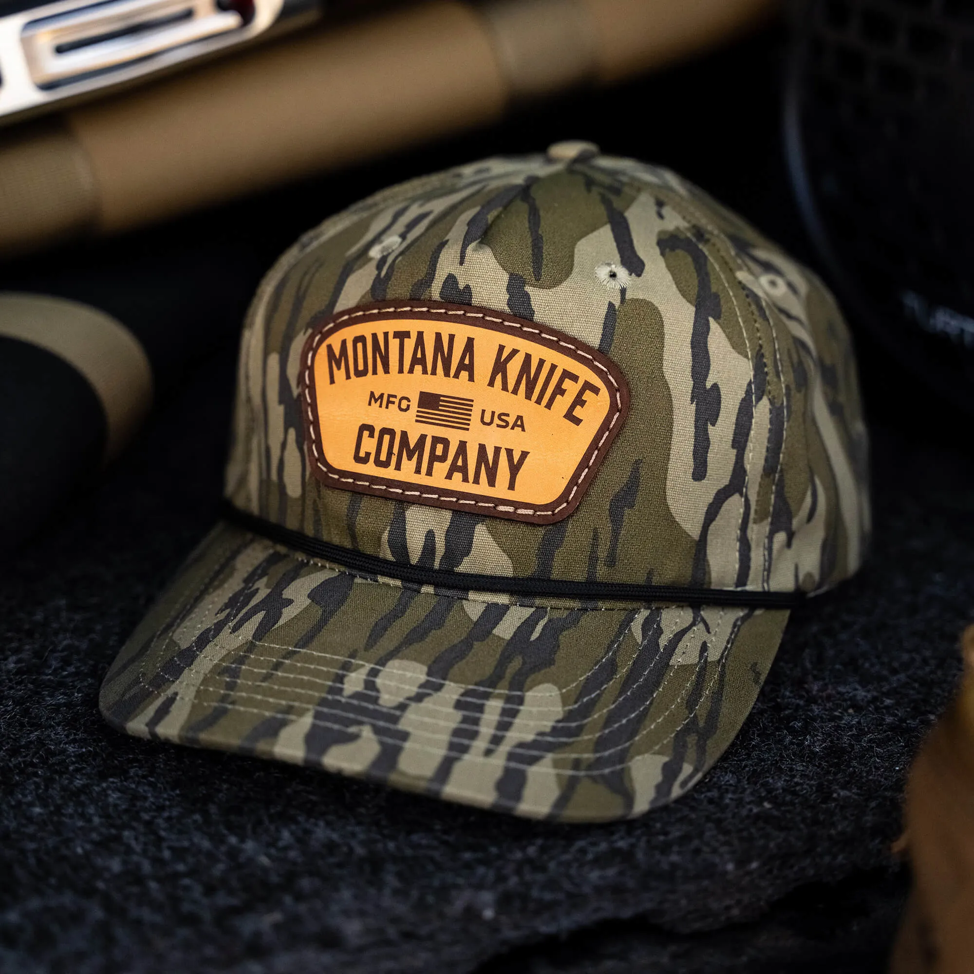 MKC X MOSSY OAK ROPE HAT