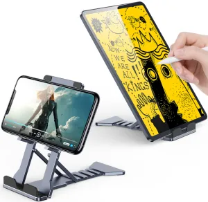 Mobile Phone and Tablet Desktop Stand, Adjustable Upgrade Model