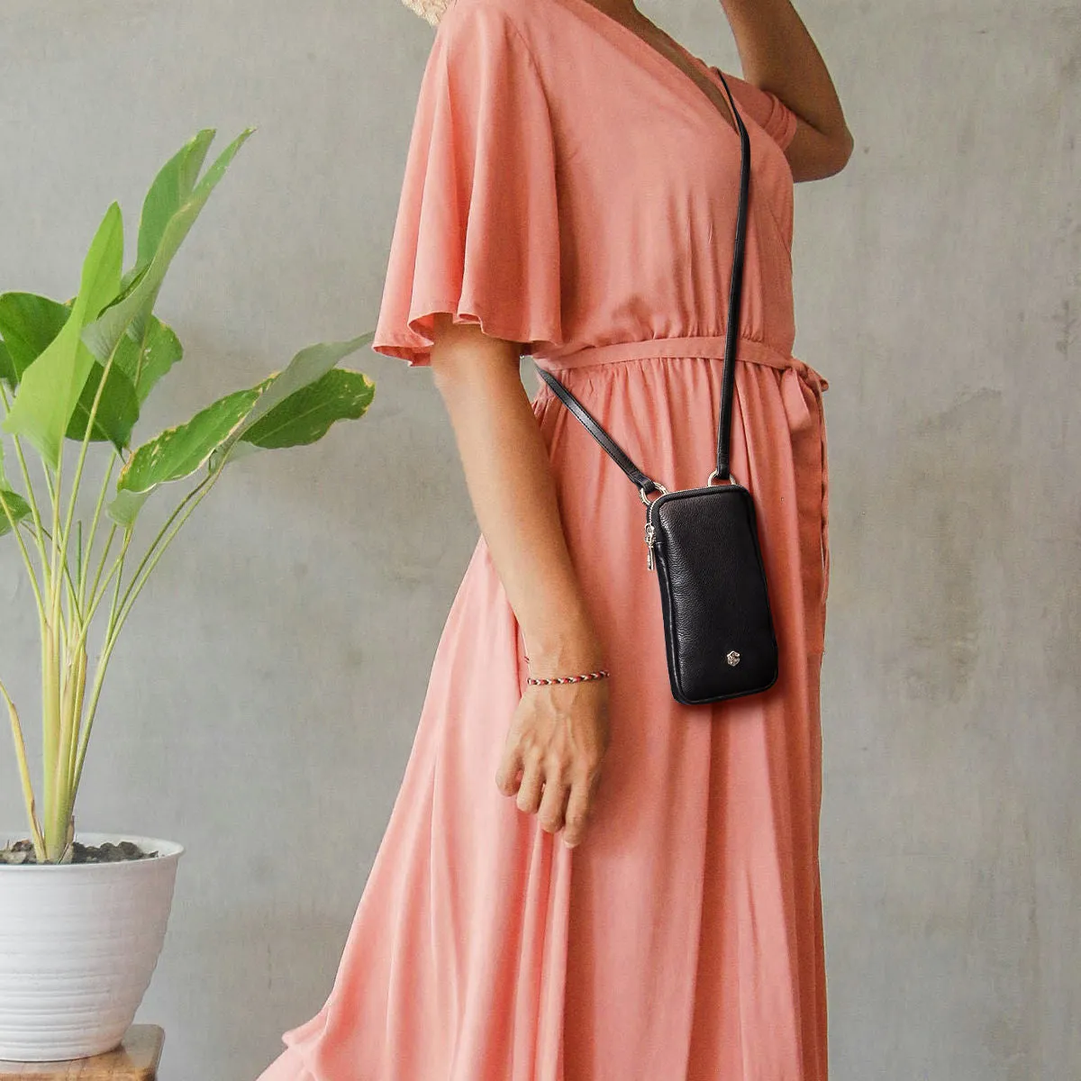 Mobile Phone Pouch With Strap