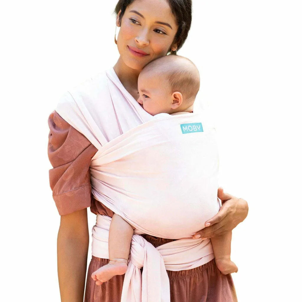 Moby Classic Baby Wrap (Rose Quartz)
