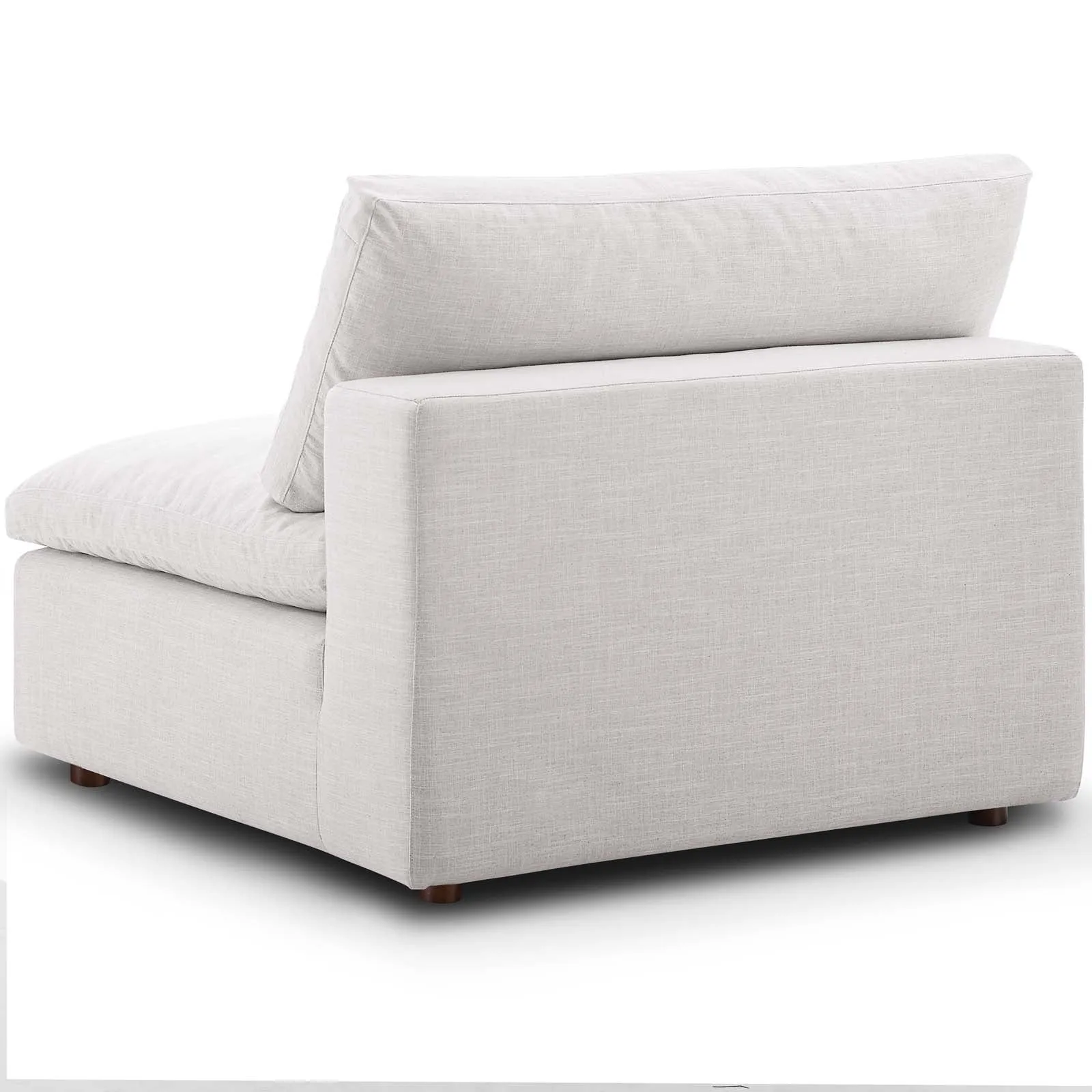 Modern Occasional Commix Down Filled Overstuffed 5 Piece Sectional Sofa Set
