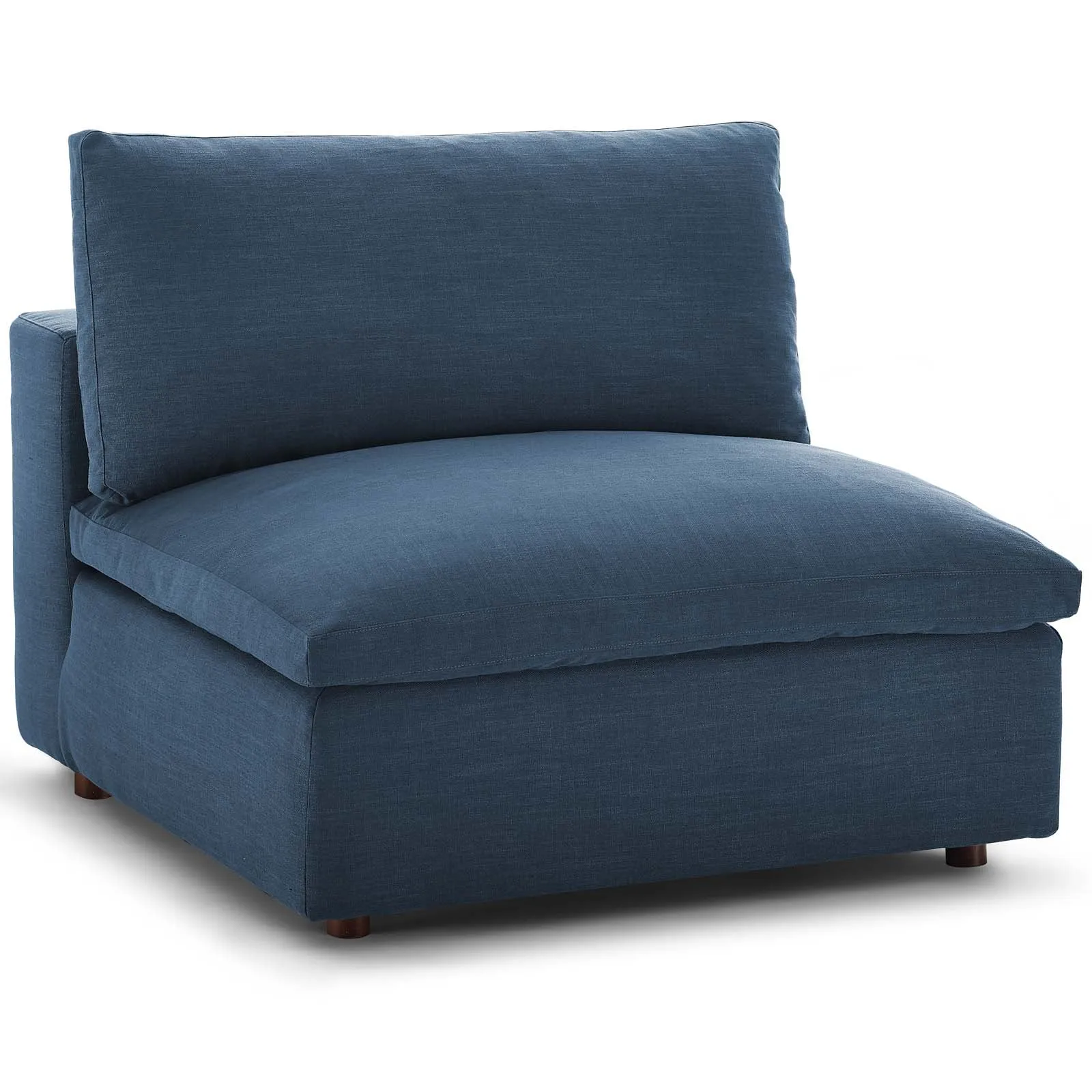Modern Occasional Commix Down Filled Overstuffed 5 Piece Sectional Sofa Set