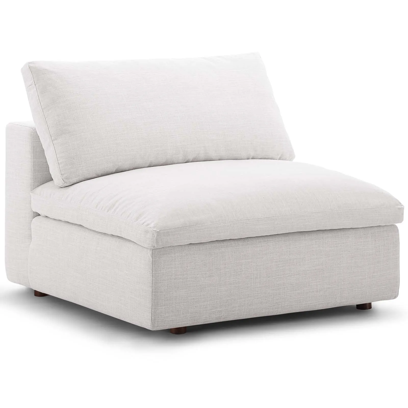 Modern Occasional Commix Down Filled Overstuffed 5 Piece Sectional Sofa Set