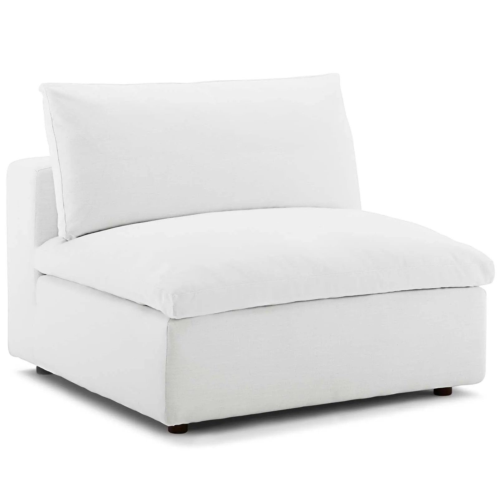 Modern Occasional Commix Down Filled Overstuffed 5 Piece Sectional Sofa Set