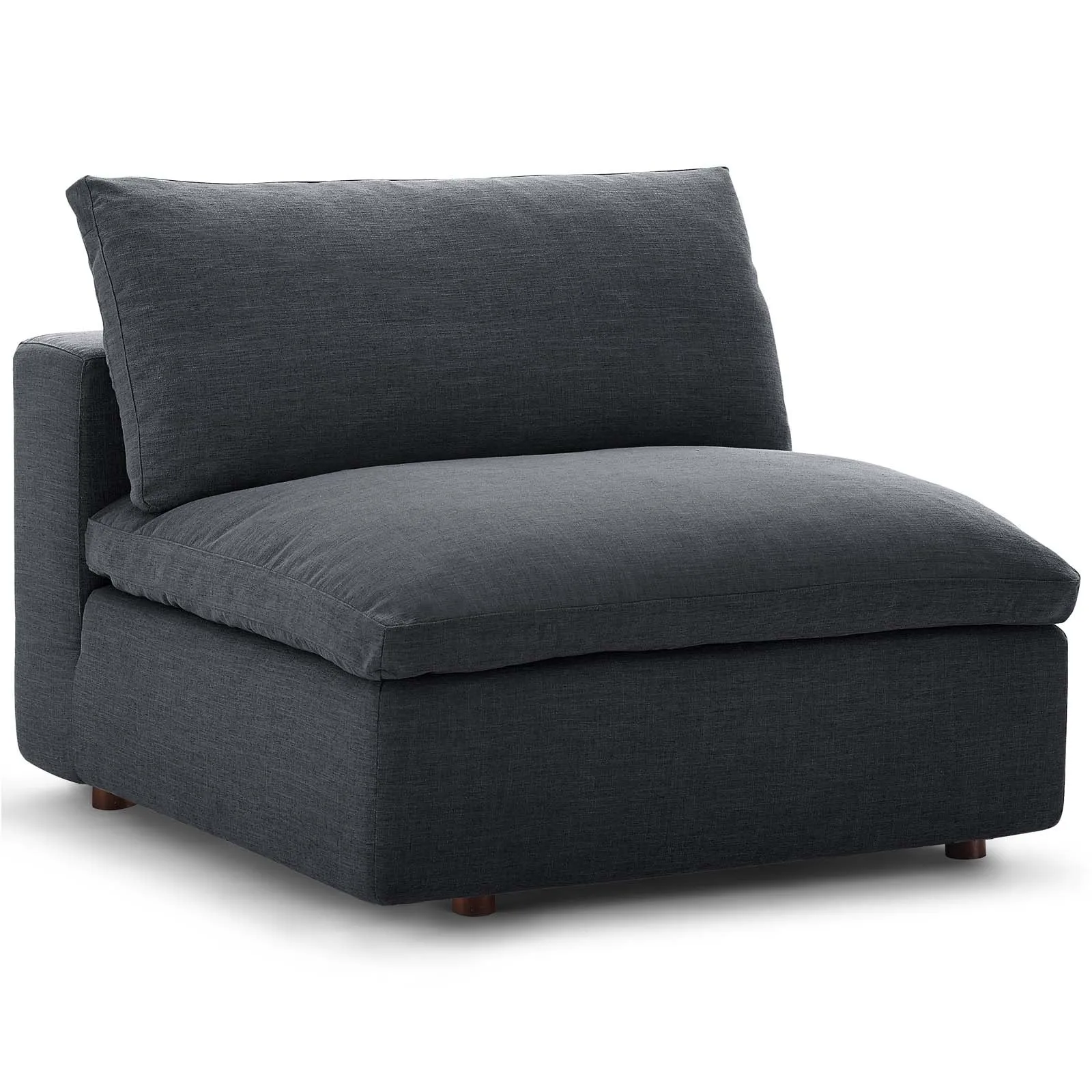 Modern Occasional Commix Down Filled Overstuffed 5 Piece Sectional Sofa Set