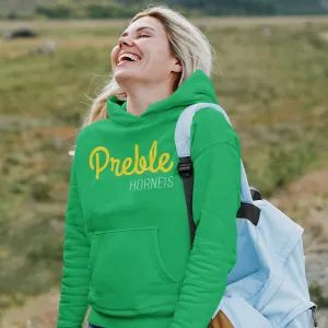 Modern Preble Hornets Hooded Sweatshirt- Unisex Sizing Hoodie