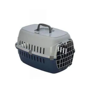 Moderna Road Runner Carrier 2 - With Metal Door- Blue Berry