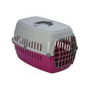 Moderna Road Runner Carrier 2 - With Spring Lock Door- Hot Pink