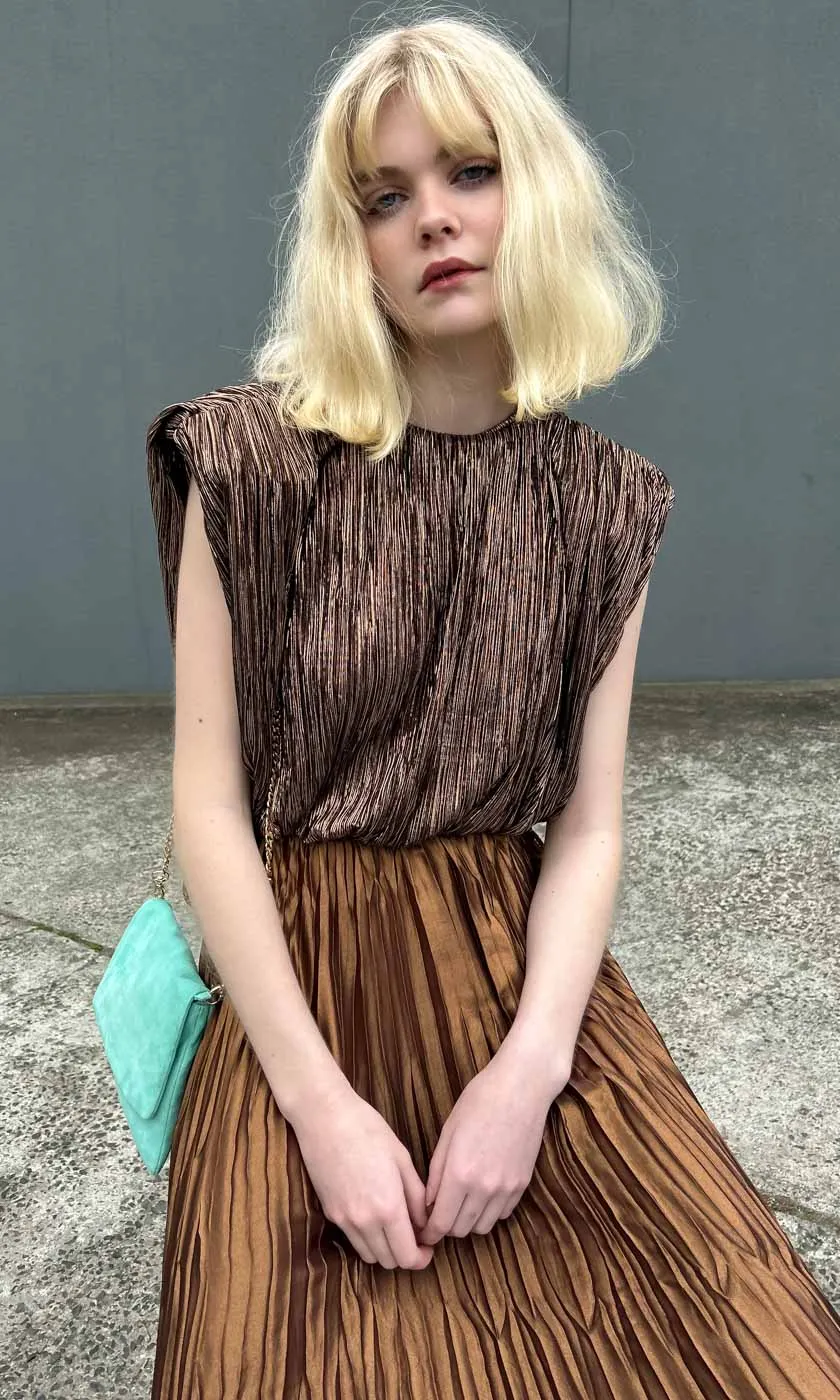 Momoni Chiffon Avril  Skirt