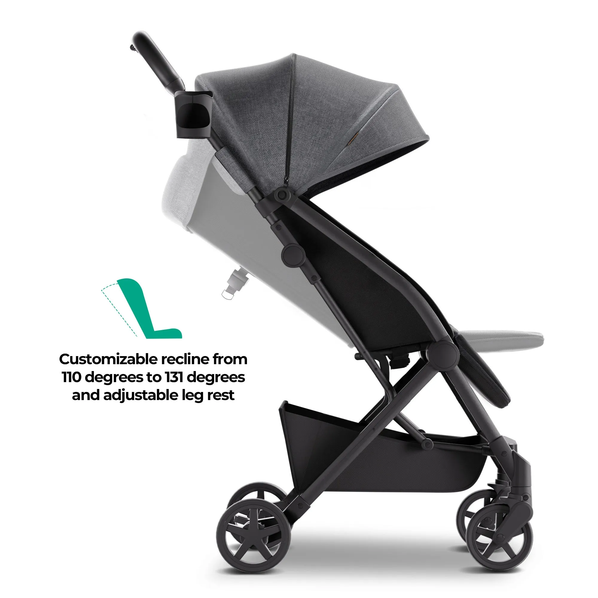 Mompush Lithe v1 Lightweight Stroller