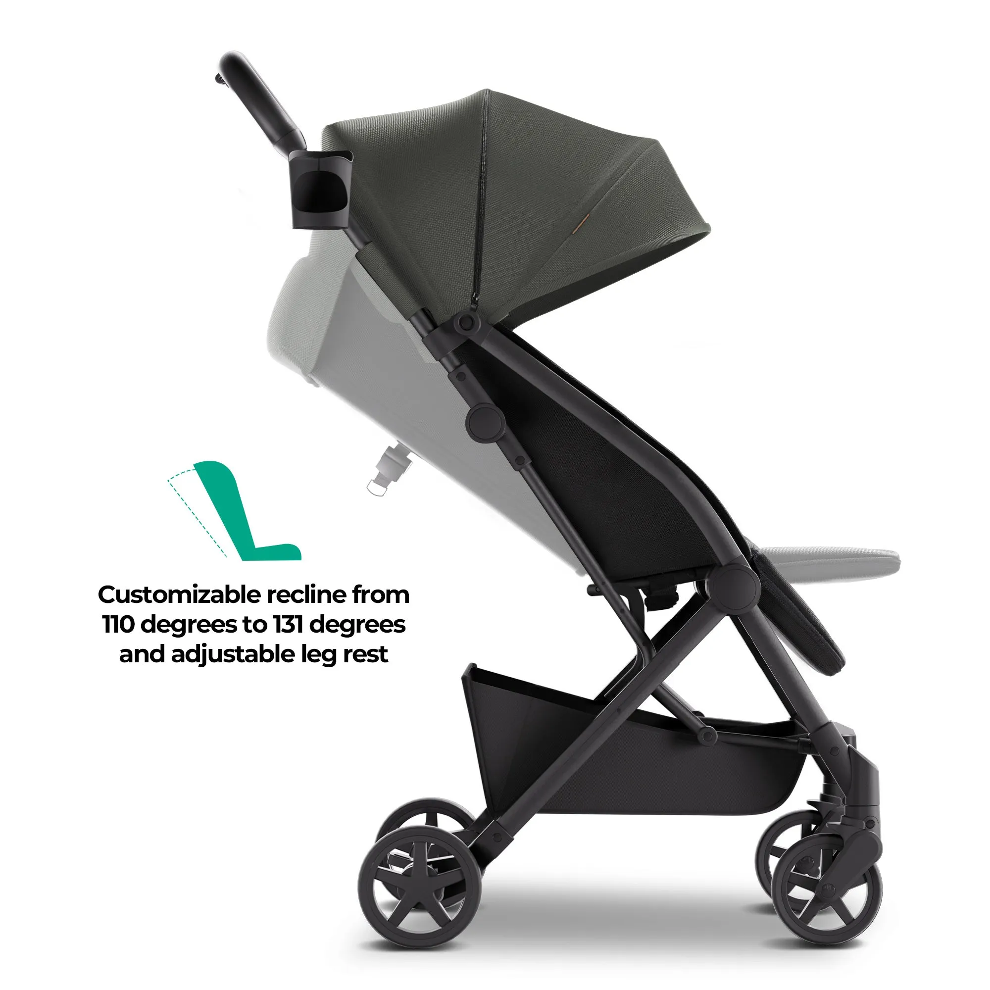 Mompush Lithe v1 Lightweight Stroller