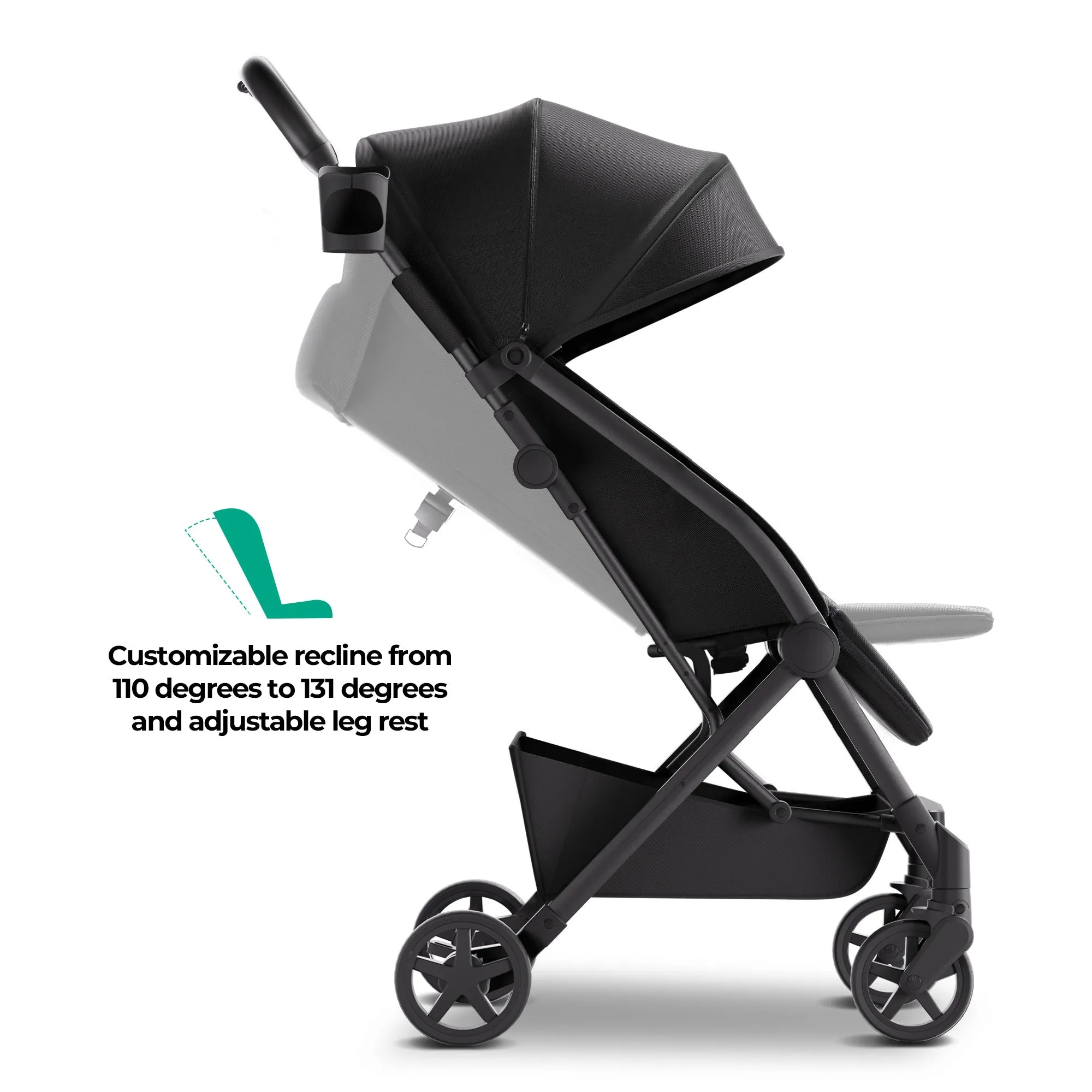 Mompush Lithe v1 Lightweight Stroller