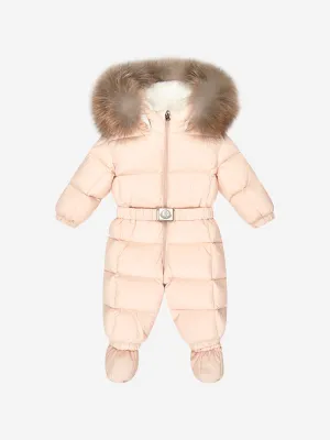 Moncler Enfant Baby Girls New Jean Snowsuit