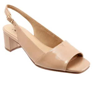Monique Sling-backs Nude Peep Toe Sandal