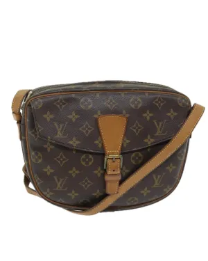 Monogram Canvas Shoulder Bag with Adjustable Strap - Preloved