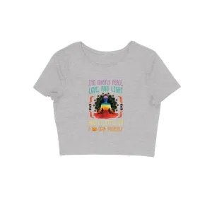 Mostly Saint Crop Top for women