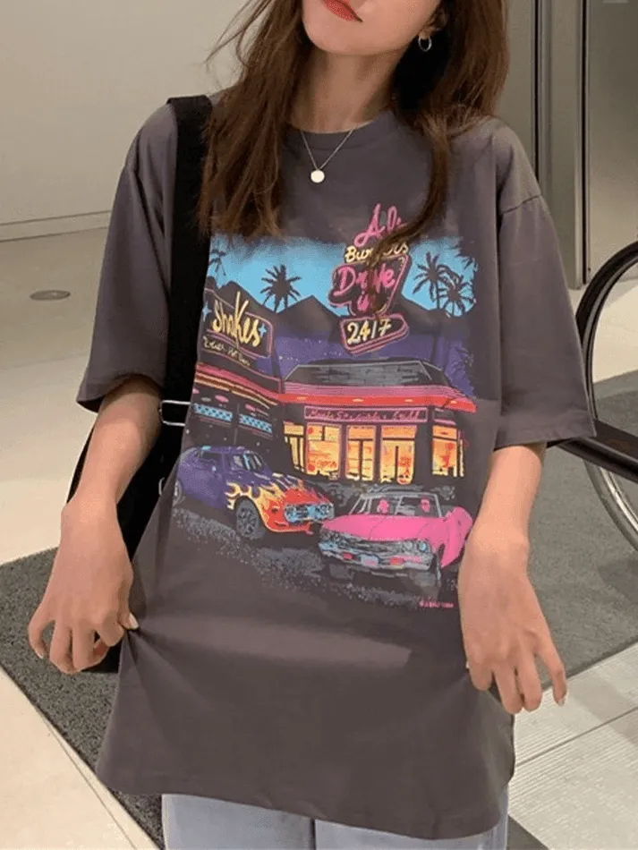 Motel Graphic Short Sleeve Tee