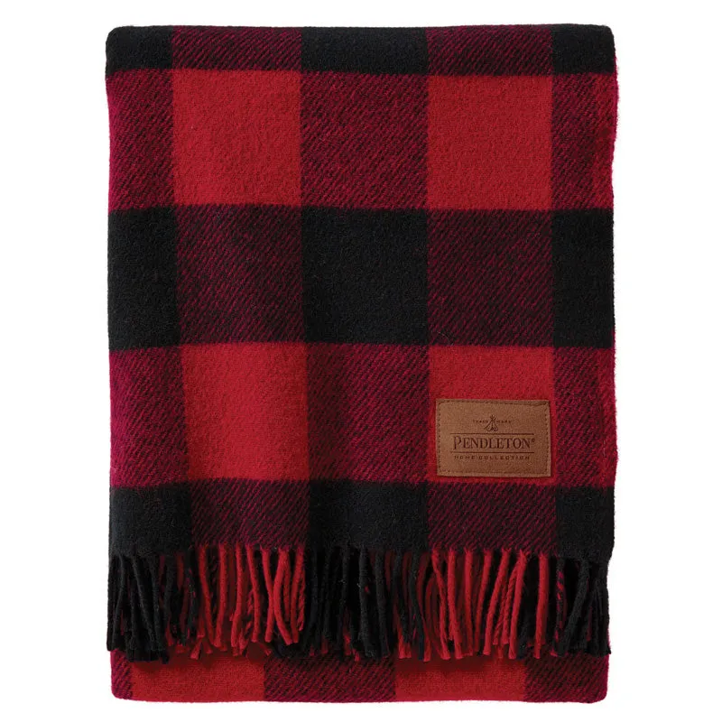 Motor Robe Throw with Leather Carrier by Pendleton