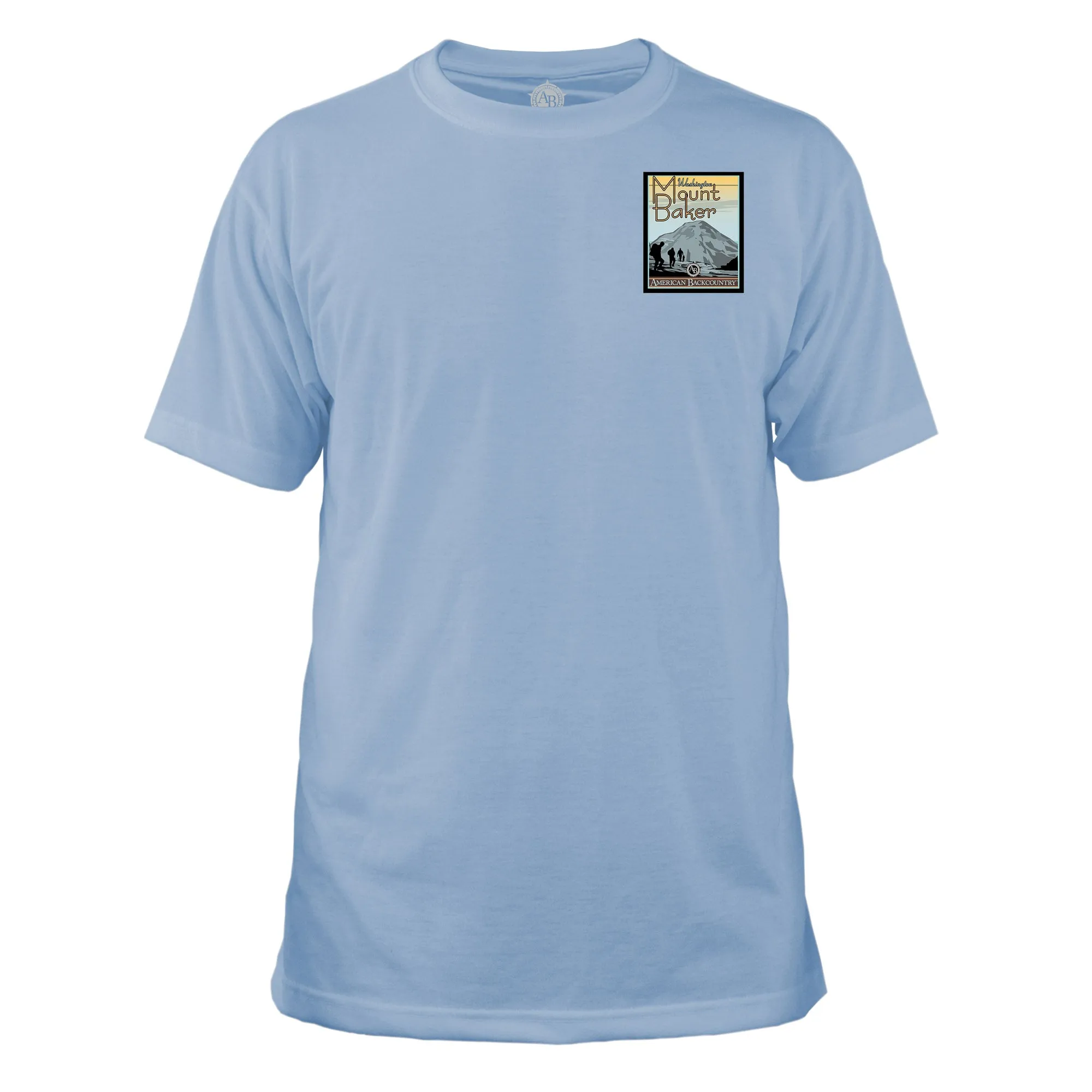 Mount Baker Vintage Destinations Basic Crew T-Shirt