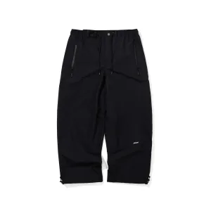 MOUNTAIN 3L SEAM SEALING WIDE VENTILATION PANTS BLACK
