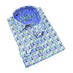 Multi Color Funky Button Down Shirt