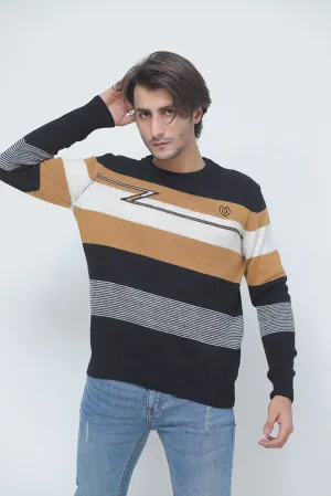 Multi Color Jacquard  Sweater
